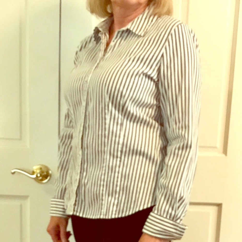 Fitted Striped Shirt